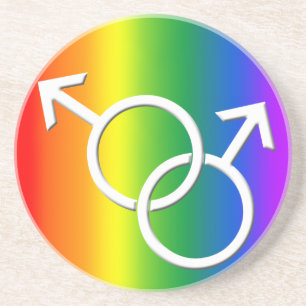 Gay Pride Onderzetter Custom Gay Pride Drink