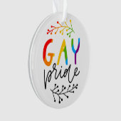 Gay Pride Ornament (voorkant)