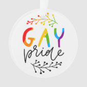 Gay Pride Ornament (voorkant)