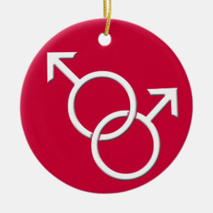 Gay Pride Ornament Gay Mannen Love Decorting Gifts