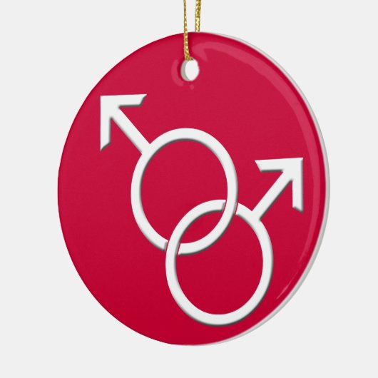 Gay Pride Ornament Gay Mannen Love Decorting Gifts (Links)