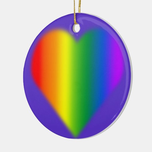 Gay Pride Ornament Personalized Rainbow Love Gifts (Links)