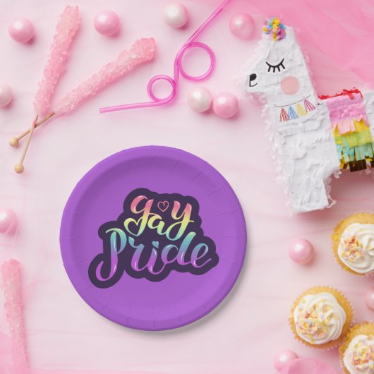 Gay Pride Papieren Bordje (Feest)