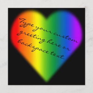 Gay Pride Party nodigt de kaarten van de zelfde-Se