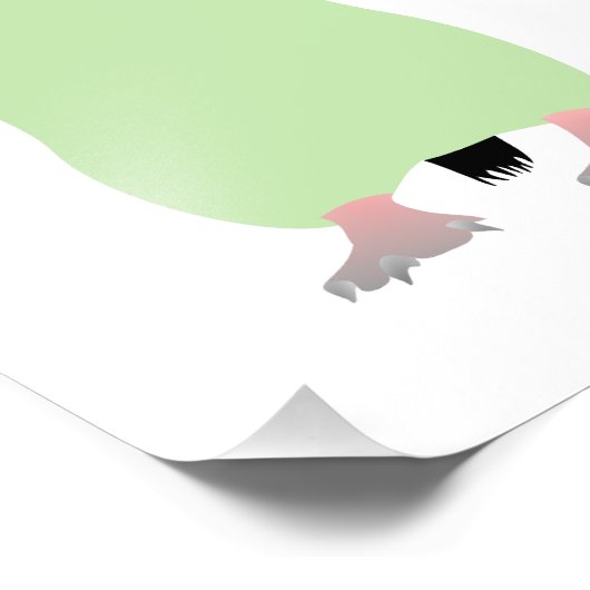 Gay Pride Penguins Holding Hands Foto Afdruk (Hoek)