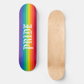 Gay Pride Persoonlijk Skateboard (Voorkant)
