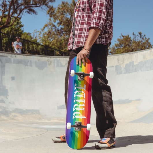 Gay Pride Persoonlijk Skateboard (Buiten 2)