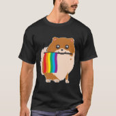 Gay Pride Pomeranian T-shirt (Voorkant)