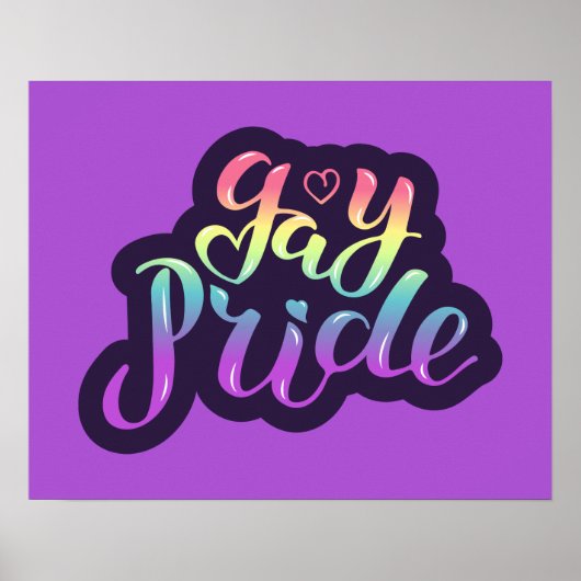 Gay Pride Poster (Voorkant)