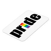 Gay Pride Premium Magnet Magneet (Linkerzijde)