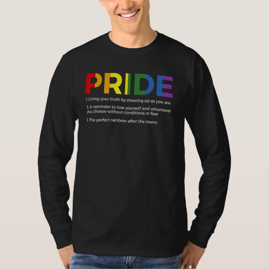 Gay Pride Pride Month T-shirt (Voorkant)