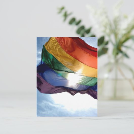 Gay Pride Products Briefkaart (Staand voorkant)
