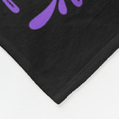 Gay Pride - Proud Parent Mom Dad Parenting Quote Fleece Deken (Hoek)