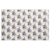 Gay Pride Pug - Funny Pet Stof (Fat Quarter)