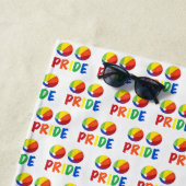 Gay PRIDE Rainbow Beach Ball Beachball LGBT Strandlaken (In situ)
