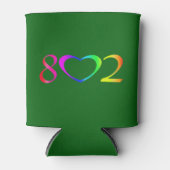 Gay Pride Rainbow Blikjeskoeler (Voorkant)