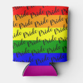 Gay Pride Rainbow Flag Blikjeskoeler (Voorkant)