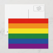 Gay pride Rainbow Flag Briefkaart (Voorkant / Achterkant)