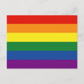 Gay pride Rainbow Flag Briefkaart (Voorkant)
