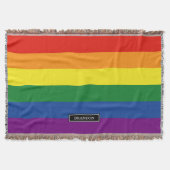 Gay pride Rainbow Flag Deken (Voorkant)