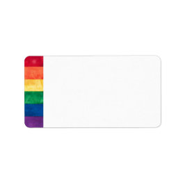 Gay Pride Rainbow Flag Etiket