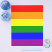 Gay Pride Rainbow Flag Flyer (Enkel)