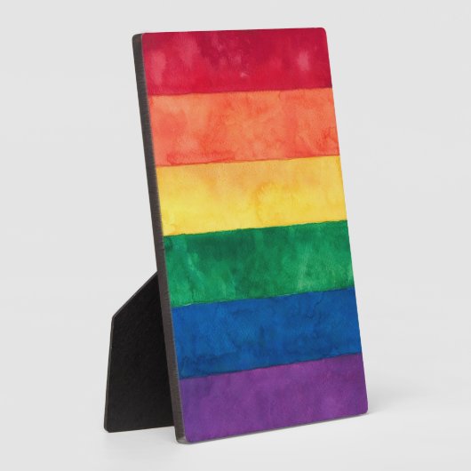 Gay Pride Rainbow Flag Fotoplaat (Zijkant)