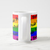 Gay Pride Rainbow Flag Grote Koffiekop (Achterkant)