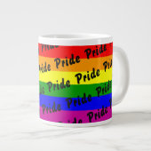 Gay Pride Rainbow Flag Grote Koffiekop (Voorkant rechts)