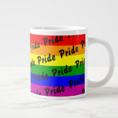 Gay Pride Rainbow Flag Grote Koffiekop (Rechts)