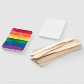 Gay Pride Rainbow Flag Handwaaier (Niet-gemonteerd)