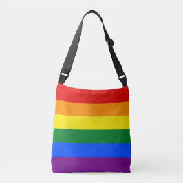 Gay Pride Rainbow Flag LGBT Crossbody Tas