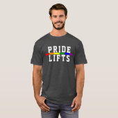 Gay Pride Rainbow Flag LGBTQ Pride Lifts T-shirt (Voorkant volledig)