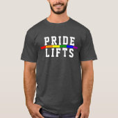 Gay Pride Rainbow Flag LGBTQ Pride Lifts T-shirt (Voorkant)