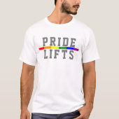 Gay Pride Rainbow Flag LGBTQ Pride Lifts T-Shirt (Voorkant)