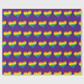 Gay Pride Rainbow Flag Love Cadeaupapier (Vlak)