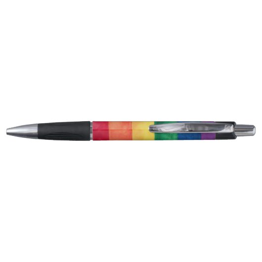 Gay Pride Rainbow Flag Pen (Achterkant)
