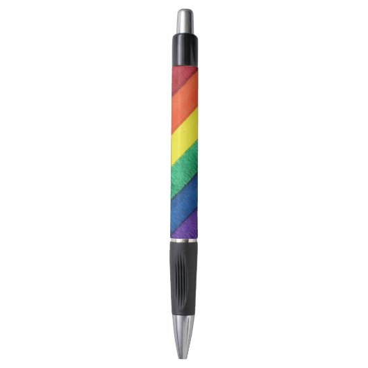 Gay Pride Rainbow Flag Pen (Voorkant Verticaal)