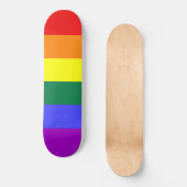 Gay Pride Rainbow Flag Persoonlijk Skateboard (Voorkant)