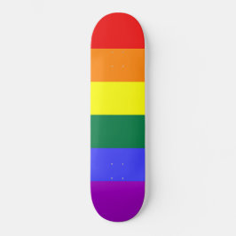 Gay Pride Rainbow Flag Persoonlijk Skateboard