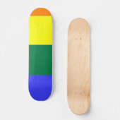 Gay Pride Rainbow Flag Persoonlijk Skateboard (Voorkant)