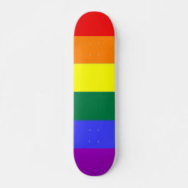 Gay Pride Rainbow Flag Persoonlijk Skateboard