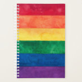 Gay Pride Rainbow Flag Planner (Voorkant)