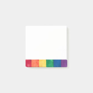Gay Pride Rainbow Flag Post-it® Notes