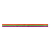 Gay pride Rainbow Flag Satijnen Lint (Voorkant)