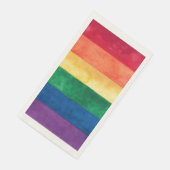 Gay Pride Rainbow Flag Servet (Hoek)