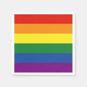 Gay pride Rainbow Flag Servet (Voorkant)