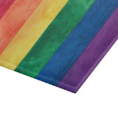 Gay Pride Rainbow Flag Snijplank (Hoek)