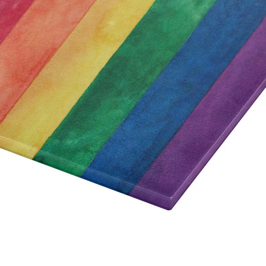 Gay Pride Rainbow Flag Snijplank (Hoek)