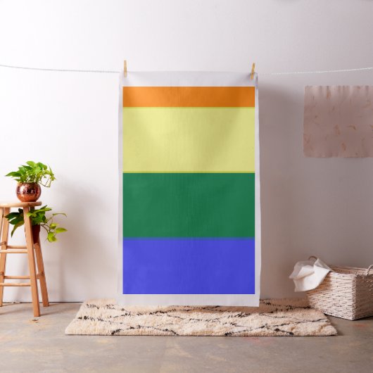 Gay Pride Rainbow Flag Stof (Voorbeeld)